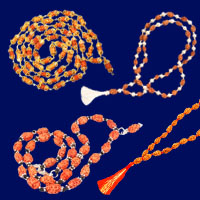 2 Mukhi Moon Mala
